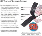3M 51111976487 Hook/Loop Fastener TB3526N/TB3527N, Black, 1 in x 10 ft - Image 5